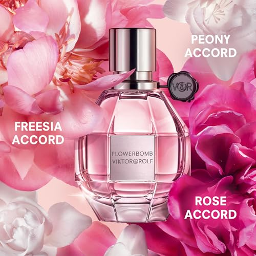 Viktor&Rolf Flowerbomb Eau de Parfum 0.68 Fl Oz - Warm Floral Perfume for Women