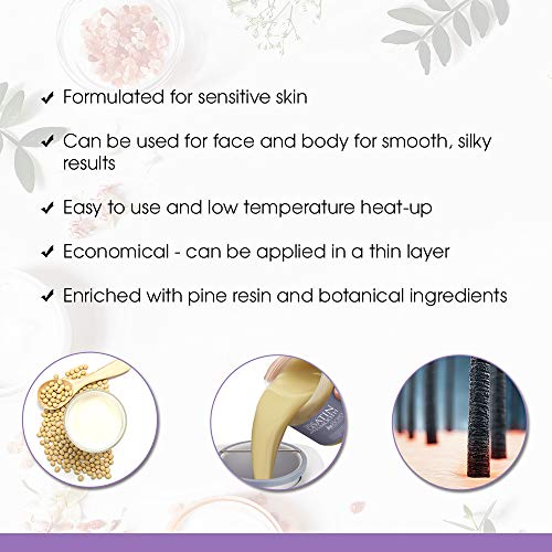 Satin Smooth Bebare Hair Removal System 16 oz. - Gentle Non-Wax Depilatory for Sensitive Skin