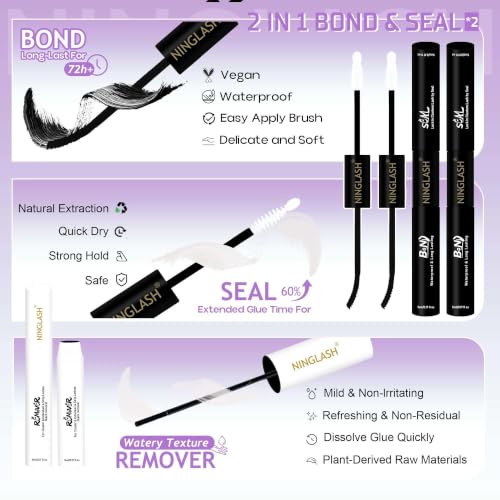 Lash Clusters Kit 15 Styles Fluffy Eyelash Extension with Makeup Tools - Variation of THIS listing: Kit-30D-160D