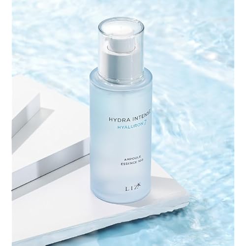 LIZK Hydra Intense Haluron 7 Ampoule Essence 100 50ml/1.16fl.oz, Moistuirzing, Glowy skin, for dry skin type hydrating
