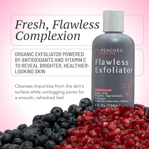 Vegan Facial Exfoliator Scrub - Deep Cleansing & Age-Defying 8 oz