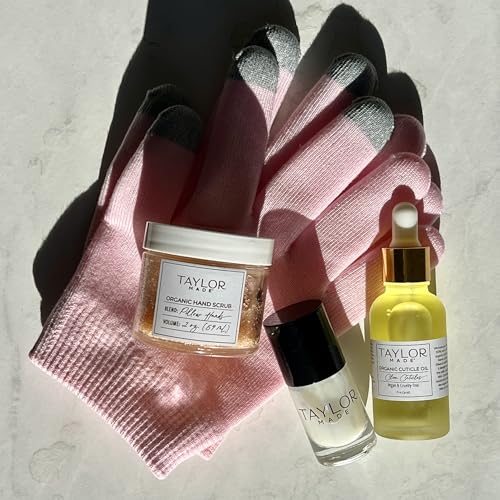 TAYLOR MADE Cuticle Care Set | Essential Salon-Worthy Cuticles | Save Time | Real Results | Safe & Non-Toxic | Professional Quality | Protect | Strengthen | All in 1 Set (4 Piece Complete Care Set)