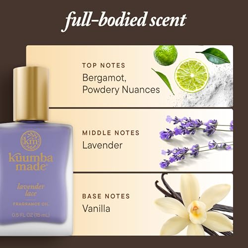 Kuumba Made Lavender Lace Fragrance Oil Roll-On - 0.5 Fl Oz, Alcohol-Free