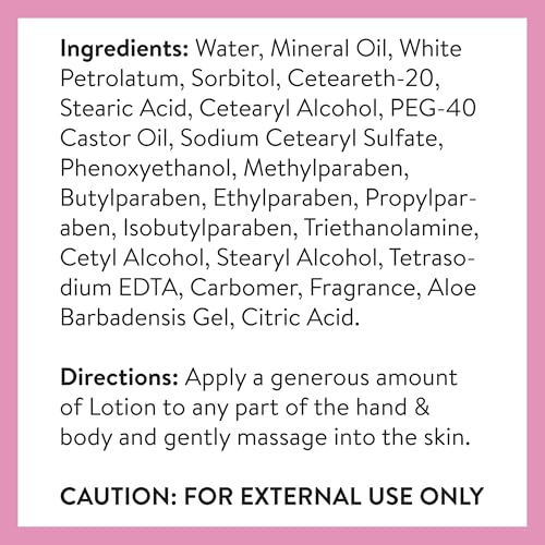 Aloe Lotion for Hands and Body - 6 Bottles with 8 oz of Aloe Vera Lotion for Dry Skin - Good for Sensitive Skin and Extra and Severely Dry Skin - Aloe Vera Moisturizer