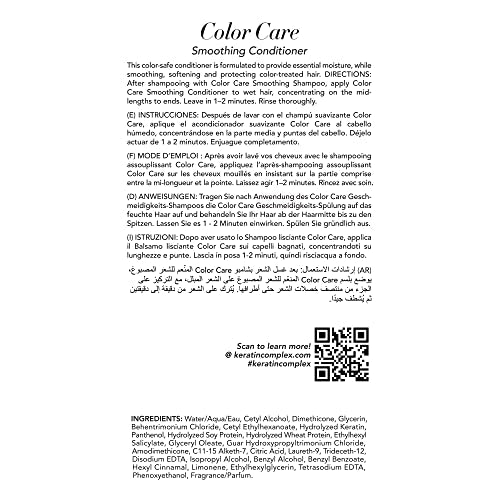 Keratin Complex - Color Care Smoothing Shampoo