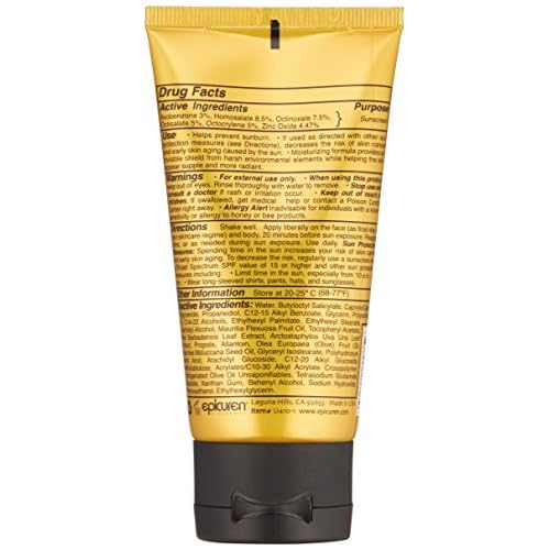 epicuren DISCOVERY X-treme Cream Propolis Sunscreen SPF 45+, Yellow, 2.5 Fl Oz
