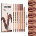 Upgraded Iron Metal Wand Mascara - Waterproof Tubing Formula, Long-Lasting 3D Curling, Smudge-Proof & Flake-Free (Black)