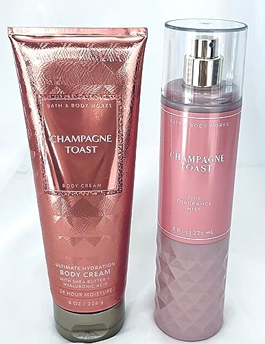 Champagne Toast Fragrance Mist & Body Cream Set - Bath & Body Works