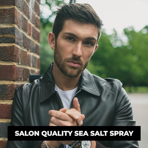 The London Grooming Company Sea Salt Hair Spray for Men 8.8 fl oz – Matte Finish, All-Day Hold, Texturizing