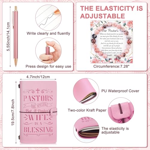 Pastor's Wife Appreciation Gift Set Pink - 8 Piece Christian Gift Collection