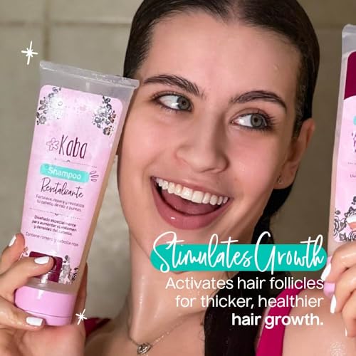 Kaba Rosemary Onion Thickening Shampoo for Hair Growth - Sulfate Free, 7.8 Oz