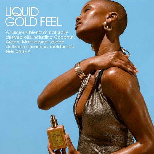 Vacation SPF 30 Shimmer Body Oil with Sun Protection & Radiant Gold Highlights