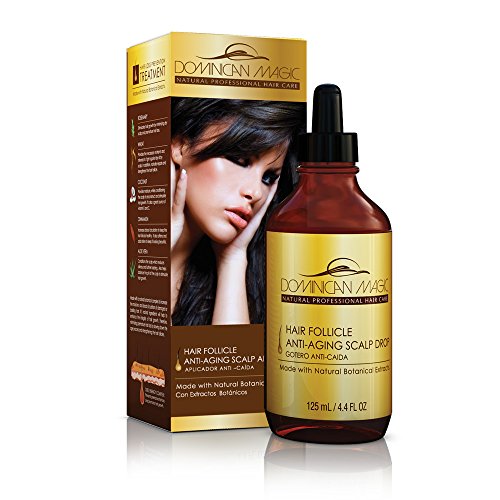 Dominican Magic Hair Follicle Anti-Ageing Scalp Drops - 4.4oz Pack of 2