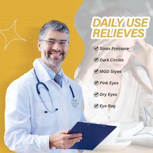Steam Eye Masks for Dry Eyes & Relaxation - 16 Pack Warm Compress, Self-Heating Eye Masks for Stress Relief, Sleep Aid, Travel Essential