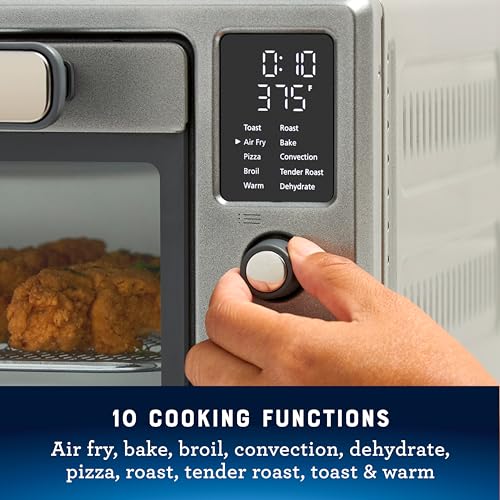 Oster 10-Function Air Fryer Oven Toaster - Stainless Steel Countertop