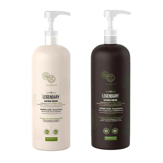 Tweak'd by Nature Jungle Loops Shampoo & Conditioner Set, 32 fl. oz. Each, Professional Hair Care