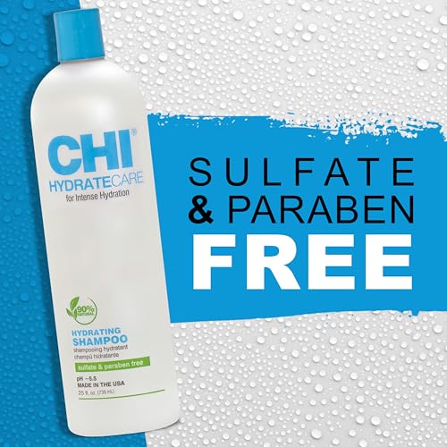 CHI HydrateCare Hydrating Shampoo 25 Fl Oz - Nourishing Moisture Balance