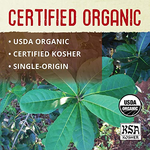 ECOTEAS Organic Unsmoaked Yerba Mate Loose Tea 16oz Pack of 6 - Pure & Fair Trade
