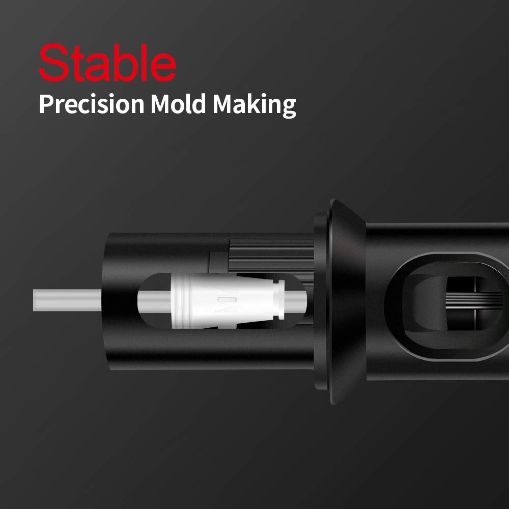 STIGMA #10(3RL) Bugpin Disposable Tattoo Needle Cartridges with Membrane Safety Cartridges for Tattoo Artists Round Liner 20Pcs Standard Pack EN05-20-1003RL