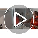 Backlit & Front Lit 24x32 Inch LED Bathroom Mirror - Anti-Fog Wall Vanity with Adjustable Lighting & Memory