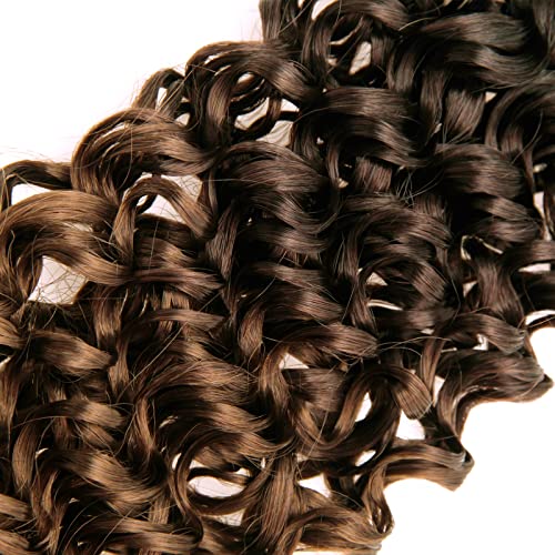 GoGo Curl Crochet Water Wave Hair 18 Inch - Ombre 7 Packs 1B/4/30