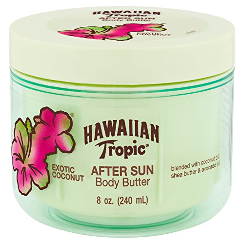 Hawaiian Tropic Everyday Active Clear Spray Sunscreen SPF 30, 6oz & After Sun Body Butter with Coconut Oil, 8oz