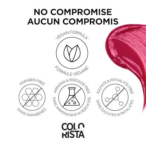 Semi Permanent Metallic Pink Hair Color Mask - Pack of 2 - Colorista