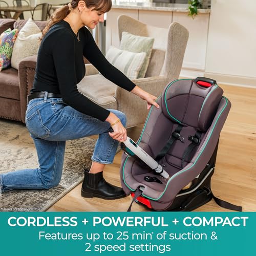 Kenmore 11.1V Brushless Cordless Hand Vacuum - Portable Pet Hair Cleaner, White