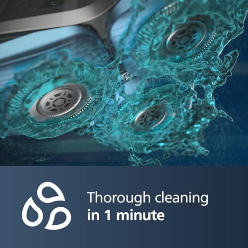 Philips Norelco Quick Clean Pod Cartridge 4-Pack – 5.41 Fl Oz, Compatible with Shavers