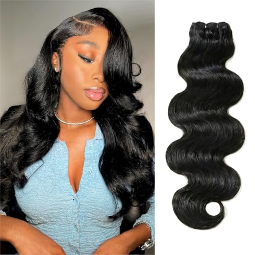 Espive 16A Raw Bundles Human Hair 100g Body Wave 10 Inch Bundles (Unprocessed Brazilian Virgin Hair)