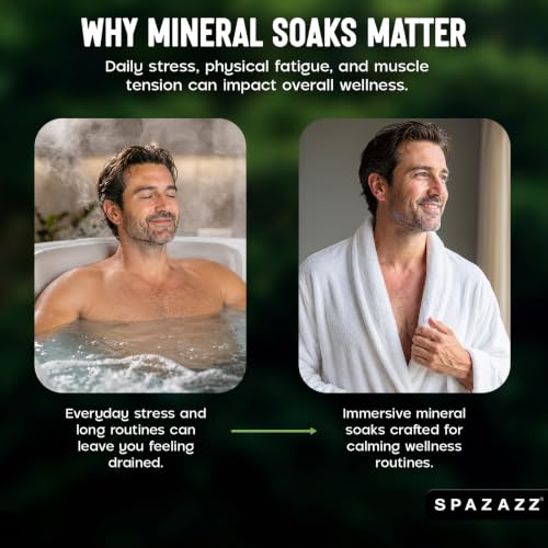 Muscle Detox Aromatherapy Bath Salt Gift Set for Spa & Relaxation