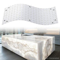 4 Pack LED Backlight Sheet 6000K Dimmable Flexible Panel for Marble & Quartz