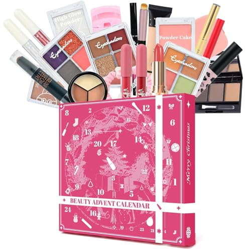 Obmyllax Hot Pink Makeup Advent Calendar 2025 — 24 Beauty Surprise Gifts