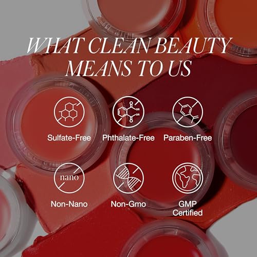 Lip2Cheek Cream Blush & Lip Tint - Crystal Slipper 0.17 oz, Multi-Use Natural Color