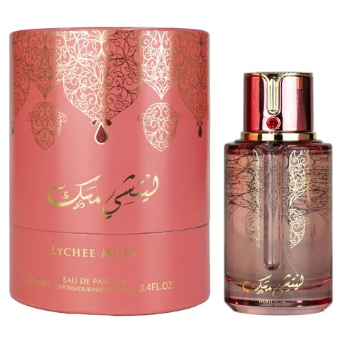 Unisex Lychee Musk Eau de Parfum 3.4 fl oz - Fresh, Floral & Warm Scent
