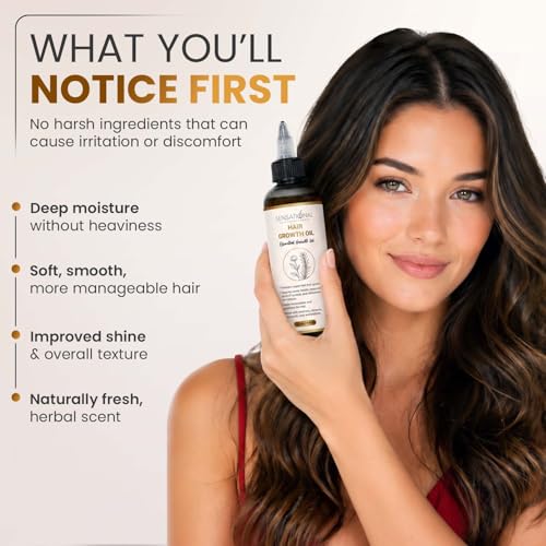 Organic Rosemary Hair Oil for Hair Growth & Thickness 4oz - Sensational