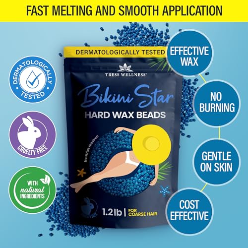 Tress Wellness Wax Melting Bowl with Bikini Wax