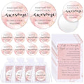 Pink Compact Travel Mirror with Inspirational Quote - Bulk Set for Women