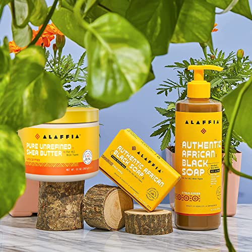 Pure Unrefined Shea Butter 2-Pack - Unscented 11 Oz Each - Ethically Sourced & Nourishing