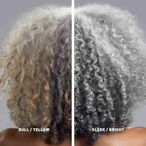 Just Nutritive Gray Hair Conditioner 16oz Pack of 2 - Natural Brightening & Moisturizing