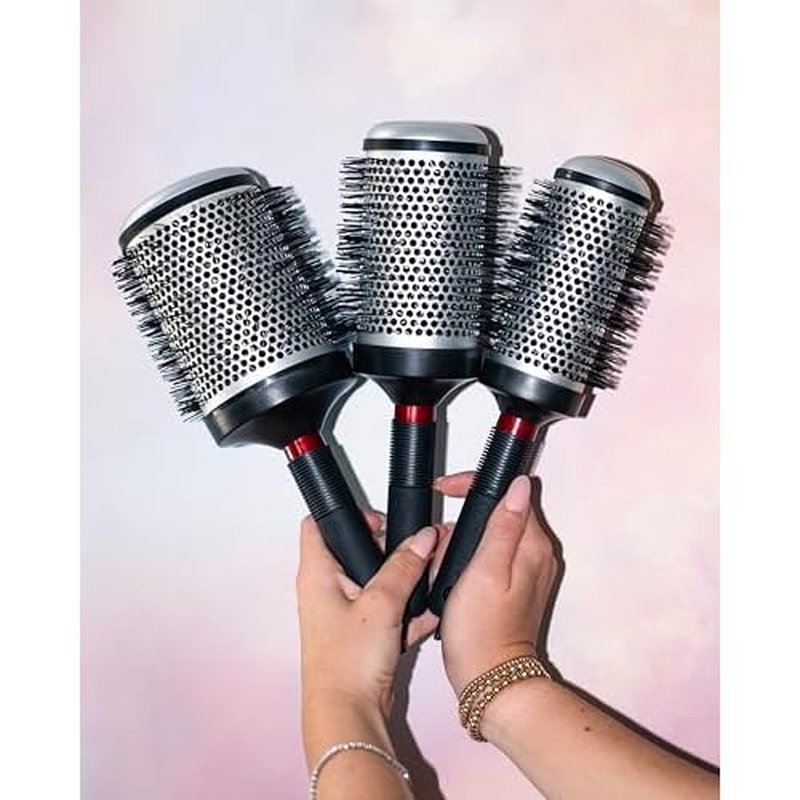Cricket Technique Thermal Hair Brush #350 1.5¡± for Curling, and Styling ? Heat-Retaining Barrel with Anti-Static Tourmaline Bristles, Round Thermal Brush, Ideal for All Hair Types