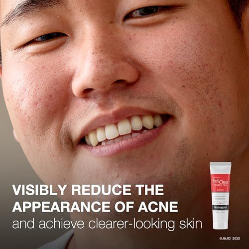 Neutrogena Rapid Clear Stubborn Acne Spot Treatment Gel 10% Benzoyl Peroxide 1 oz Twin Pack