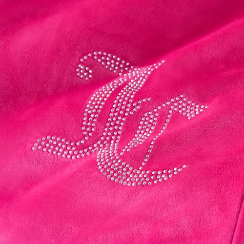 Pink Velour Comforter Set - Full/Queen Luxury Bedding Without Throw Pillows