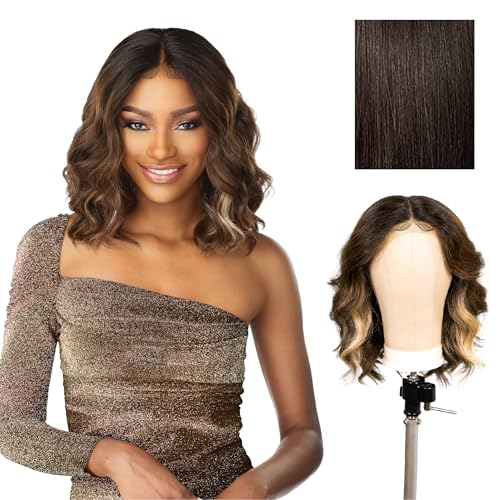 Sensationnel Butta Lace Wig Unit 8 Dark Brown - HD Lace, Pre-Plucked, Synthetic Hair