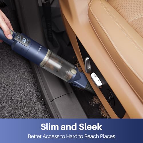 Cordless Handheld Vacuum Cleaner 12000Pa with LCD Screen for Car Home Office