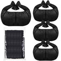 50 Pack Disposable Spa Bras Black for Tanning & Skin Care