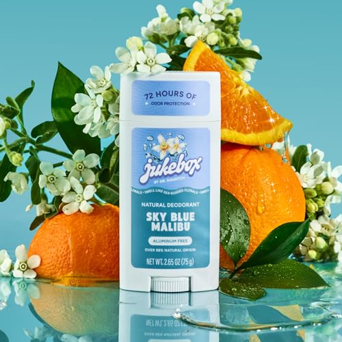 Women’s Natural Aluminum-Free Deodorant 3-Pack - Sky Blue Malibu Variation 2.65 oz