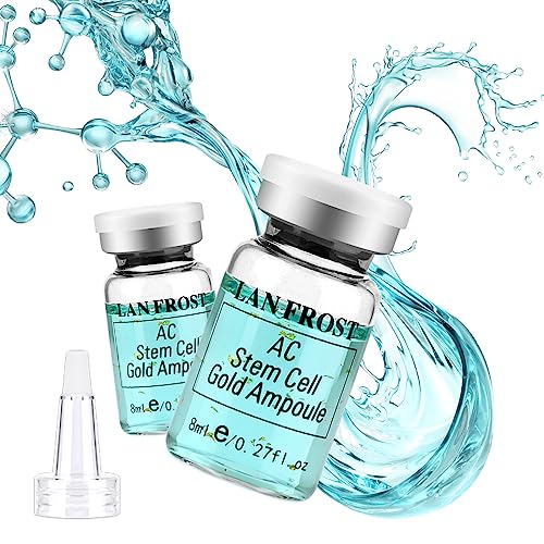 Facial Glow Starter Kit with AC Stem Cell Gold Ampoule - Blue Variation
