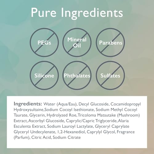 Restorsea Sulfate-Free Facial Cleanser & Makeup Remover with Brightening Mushroom Extract