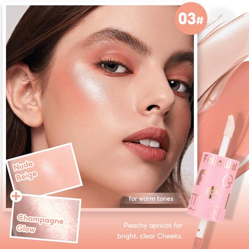MAEPEOR Matte Liquid Lipstick Set 4PCS High Pigmented Velvety Lipstick Kit Waterproof Smudge Proof Lip Gloss (Set 403)